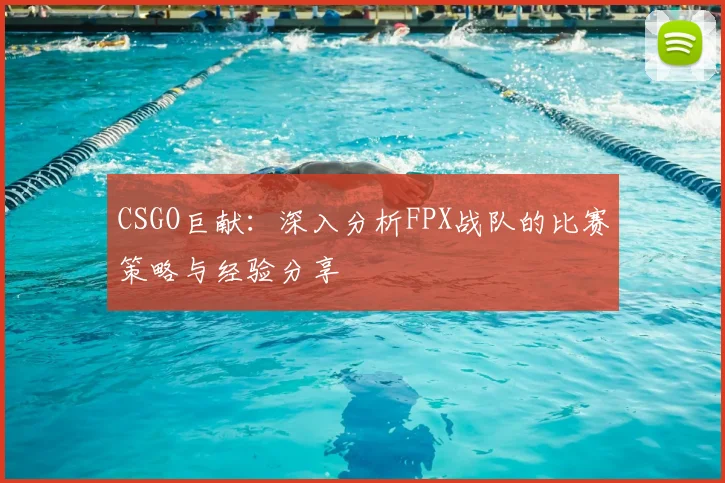 CSGO巨献:深入分析FPX战队的比赛策略与经验分享